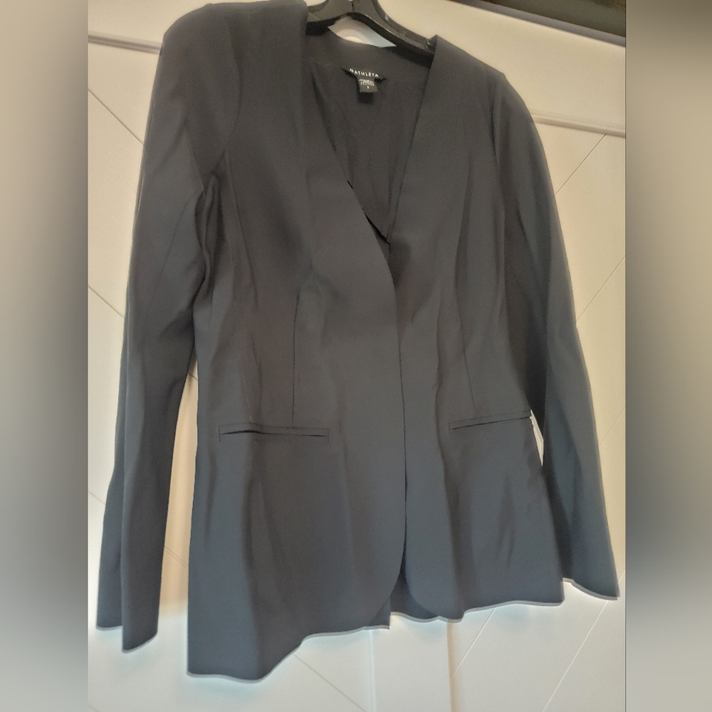Athleta Avenue Blazer (Black, Size 6)